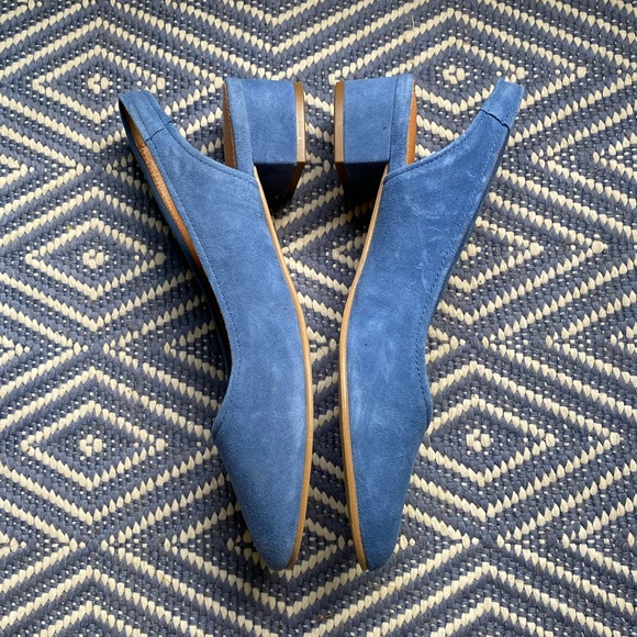 Seychelles Shoes - Seychelles Slingback Suede Round Toe Heels